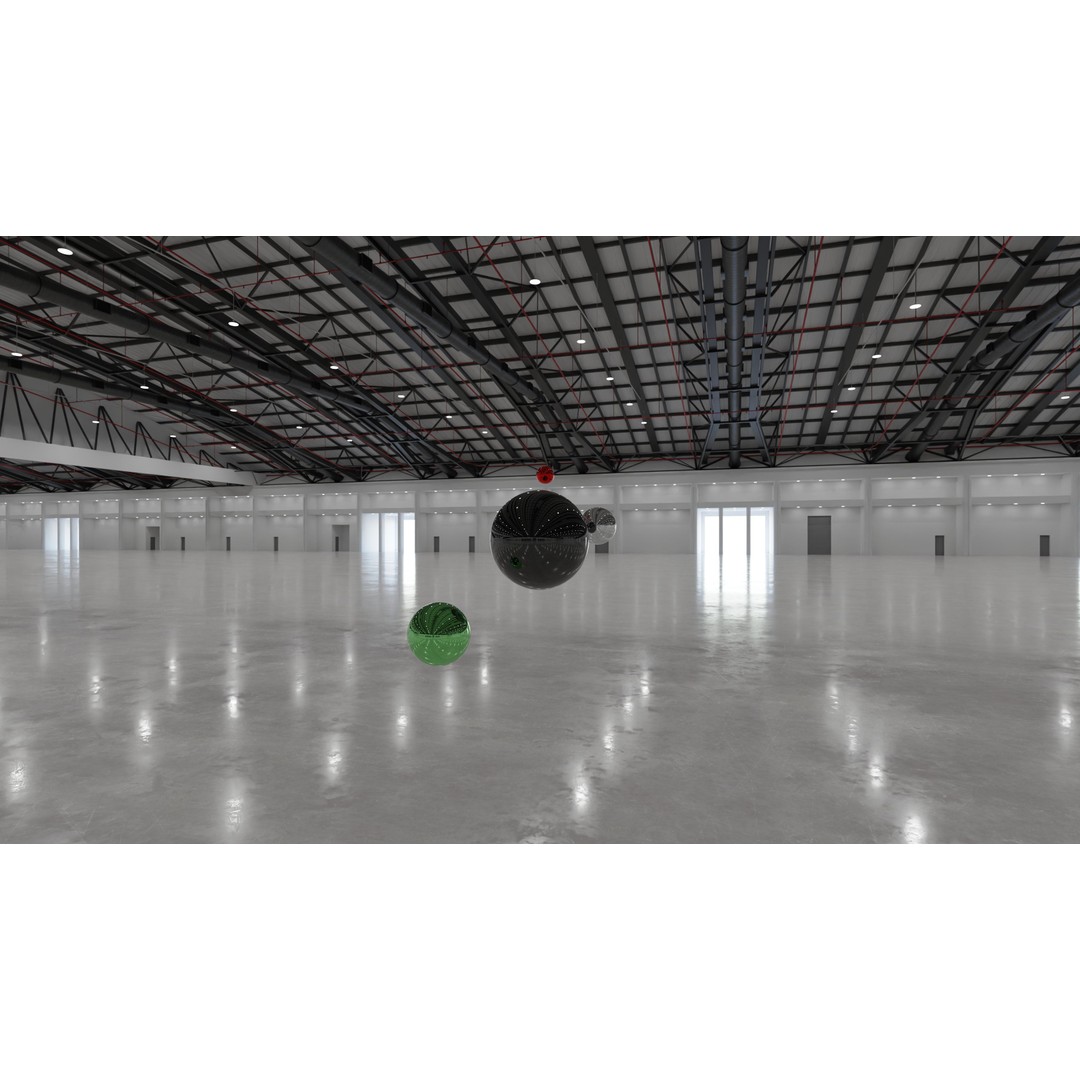 HDRI Exhibition Hall Interior 3D Model – High Resolution Textures, EXR & HDR - View 19