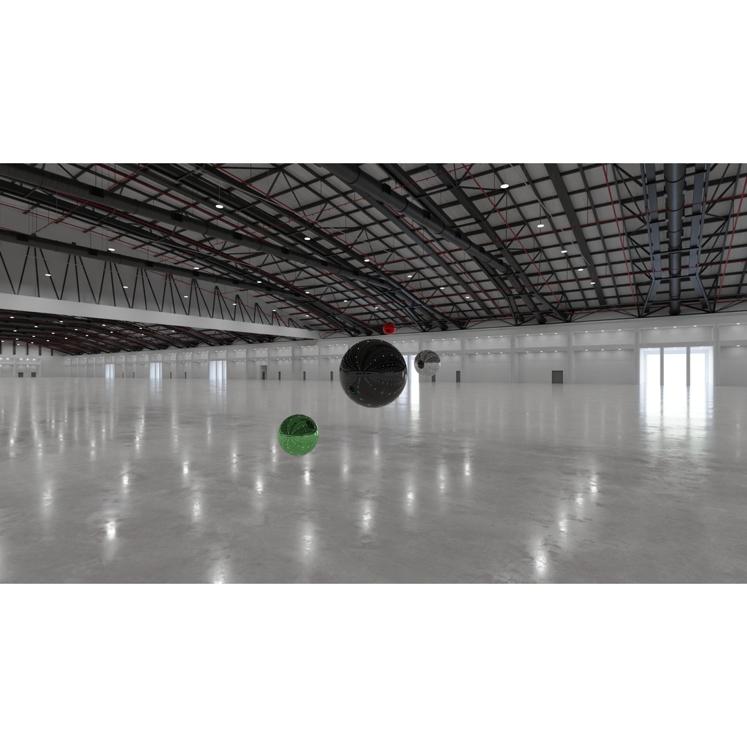 HDRI Exhibition Hall Interior 3D Model – High Resolution Textures, EXR & HDR - View 20
