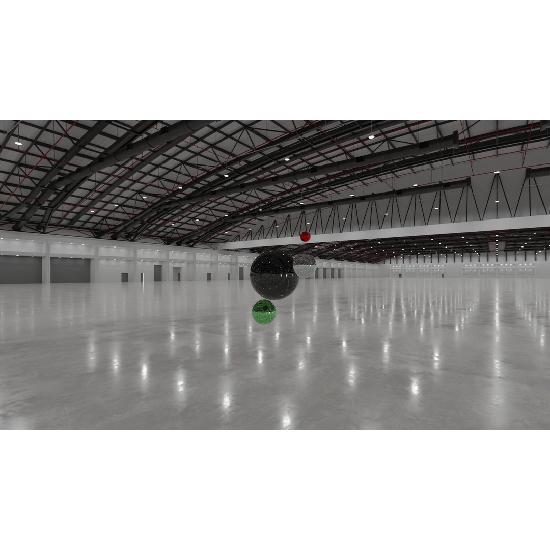 HDRI Exhibition Hall Interior 3D Model – High Resolution Textures, EXR & HDR - View 5