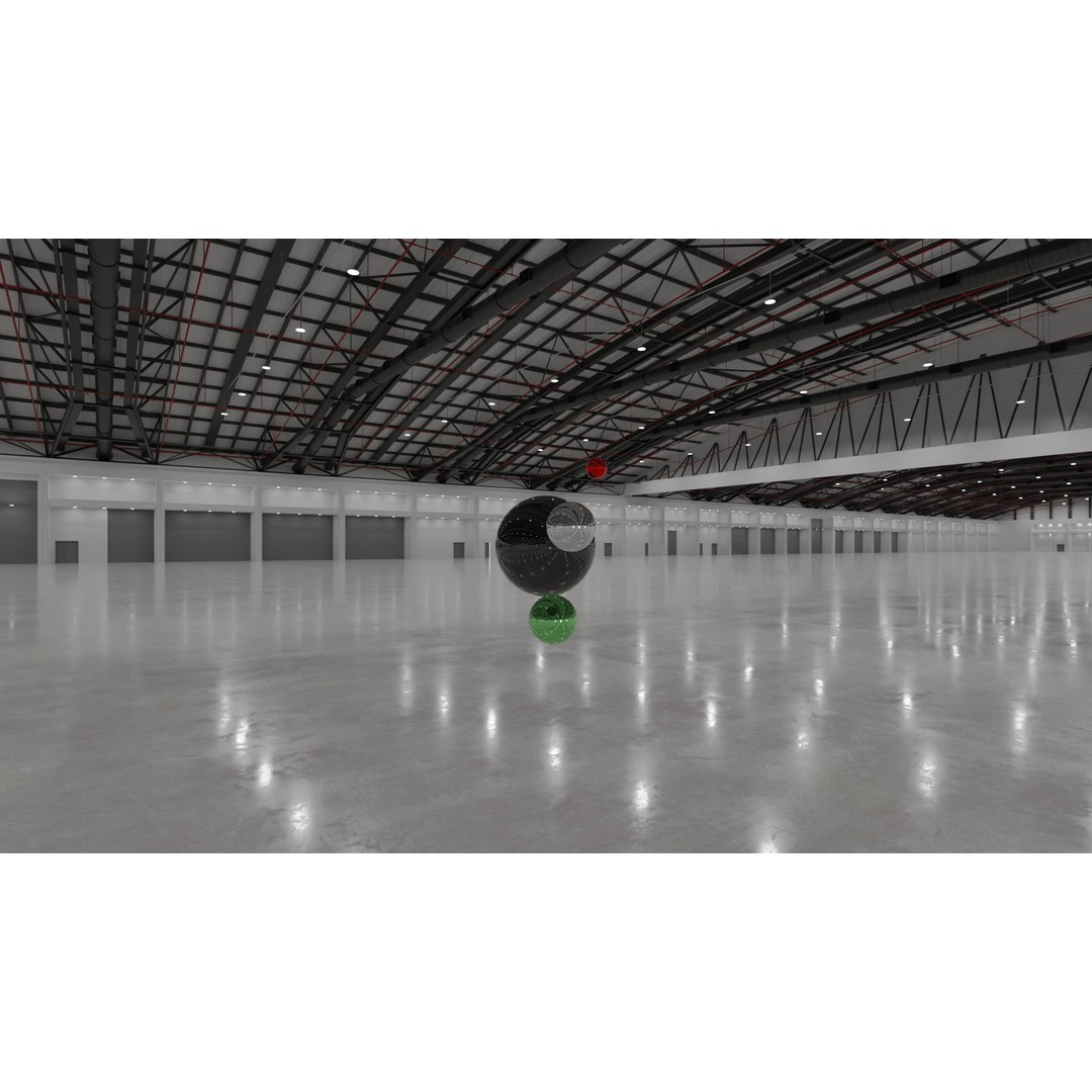 HDRI Exhibition Hall Interior 3D Model – High Resolution Textures, EXR & HDR - View 6
