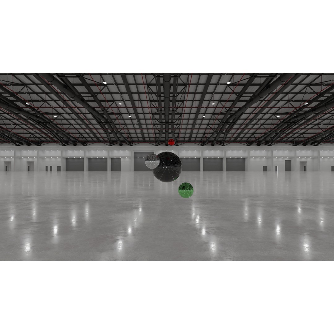 HDRI Exhibition Hall Interior 3D Model – High Resolution Textures, EXR & HDR - View 8
