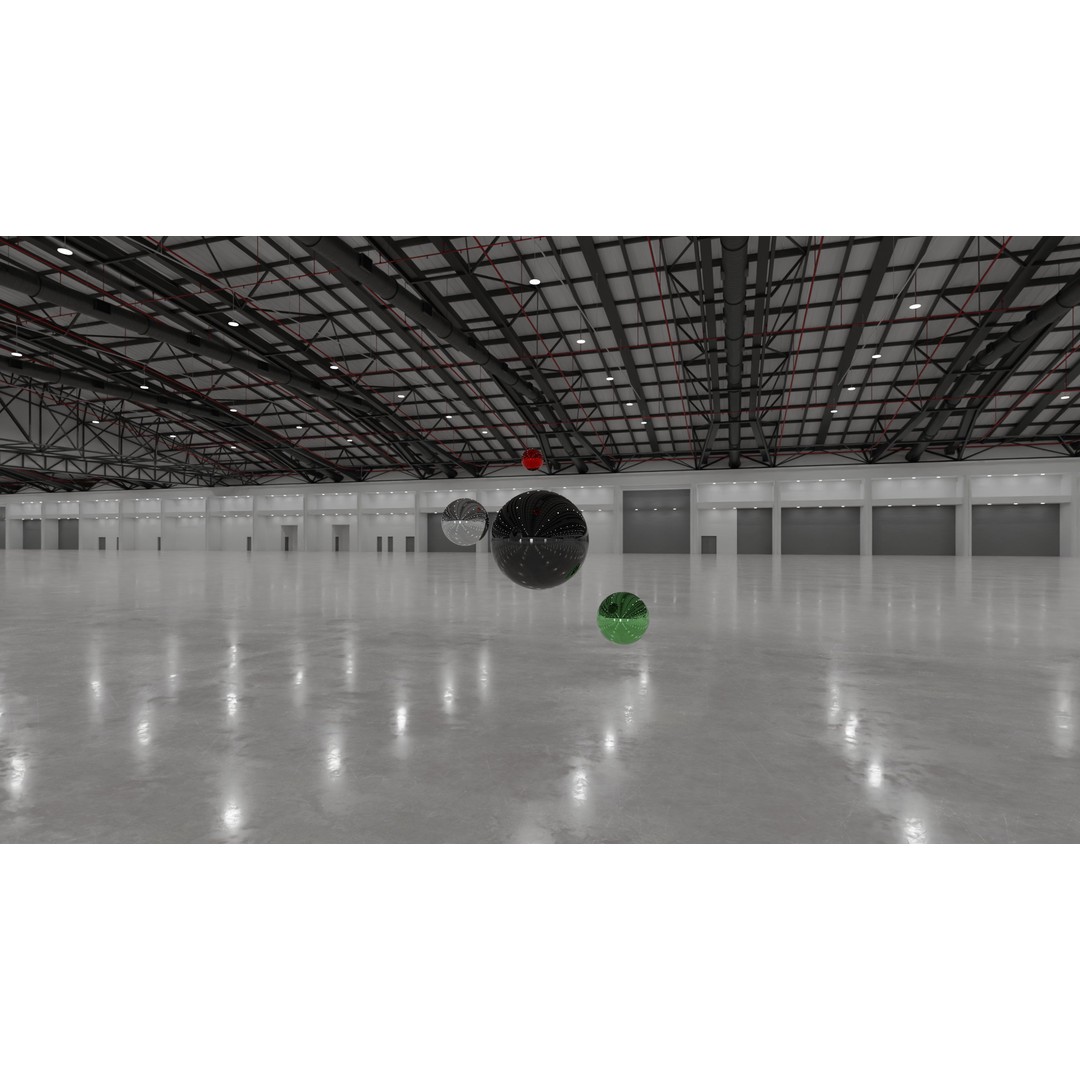 HDRI Exhibition Hall Interior 3D Model – High Resolution Textures, EXR & HDR - View 9