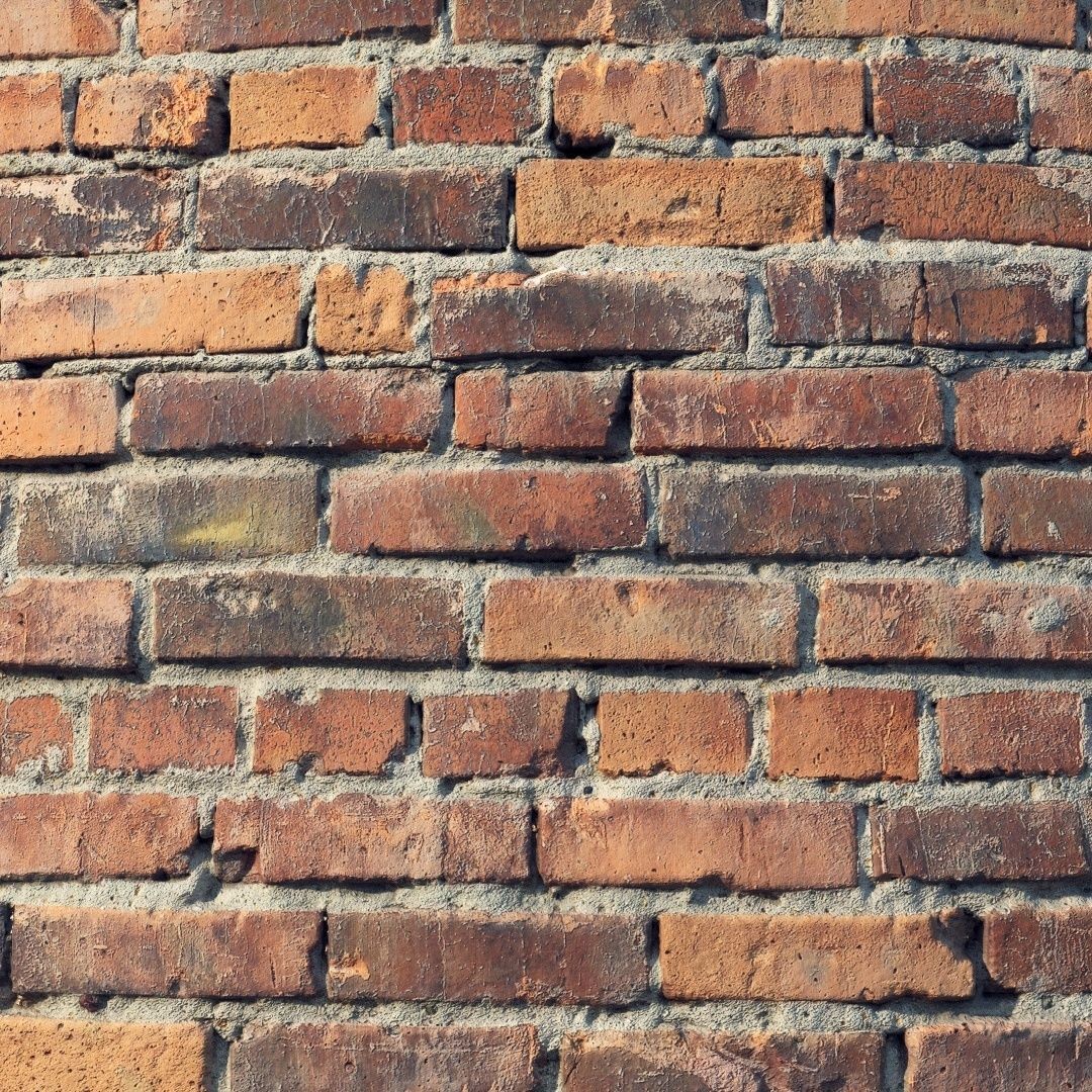 Damaged Brick Wall 3D Model – PBR Texture, FBX Format - View 3