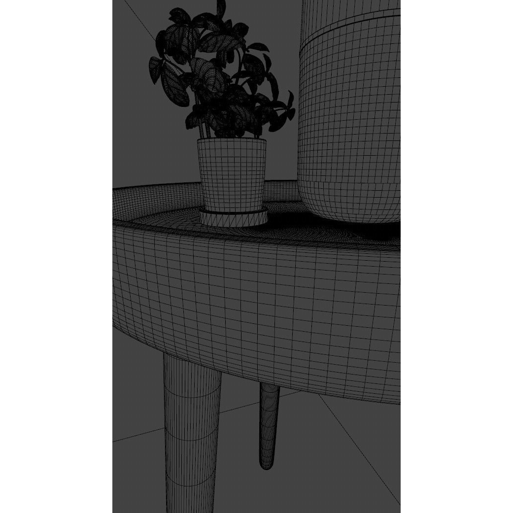 Dyson 3D Model – Modern Furniture Set with Textures, C4D & Redshift - View 11