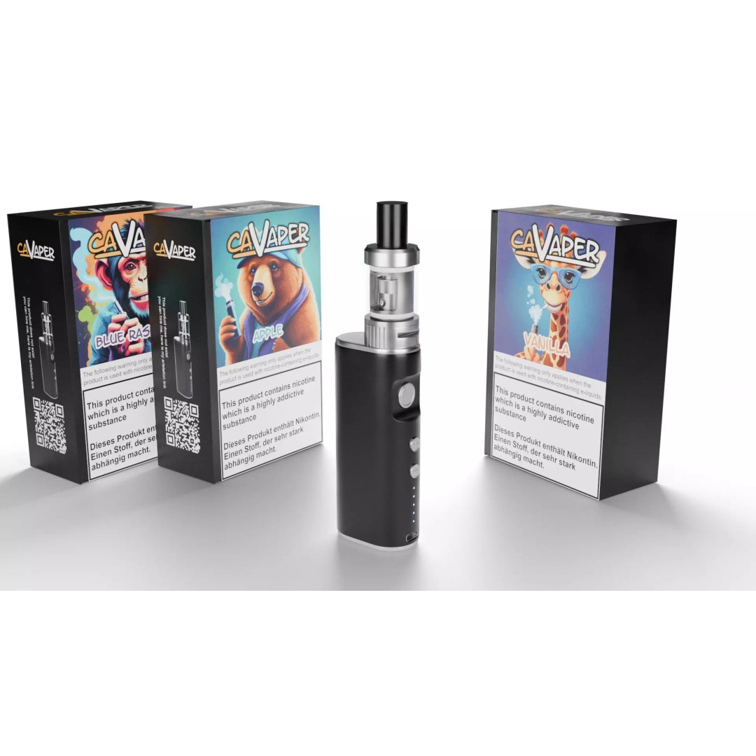 E-Cigarette Vape 3D Model – Low Poly Game Asset, FBX - View 2