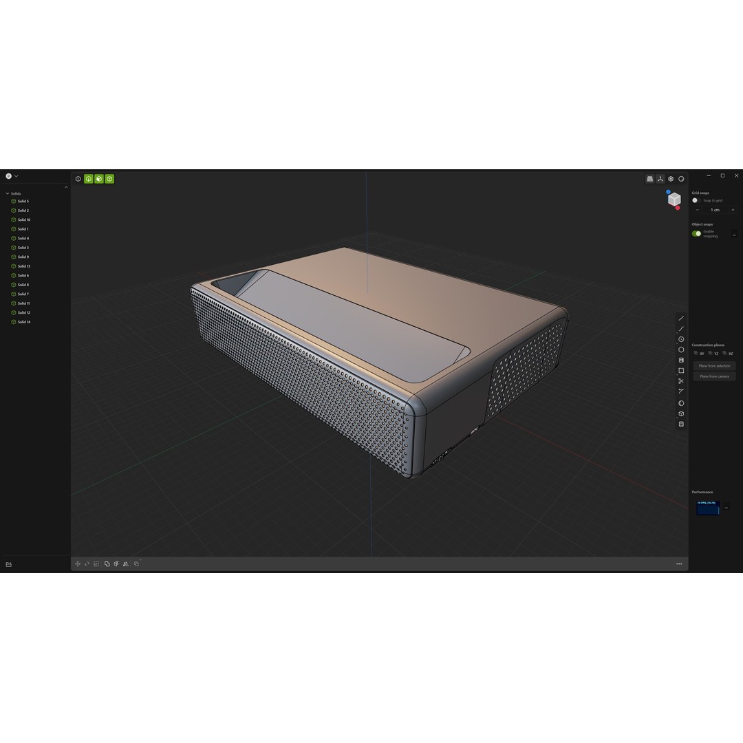 Xiaomi Laser Projector 3D Model – High Detail UST Design, PBR Textures - View 10