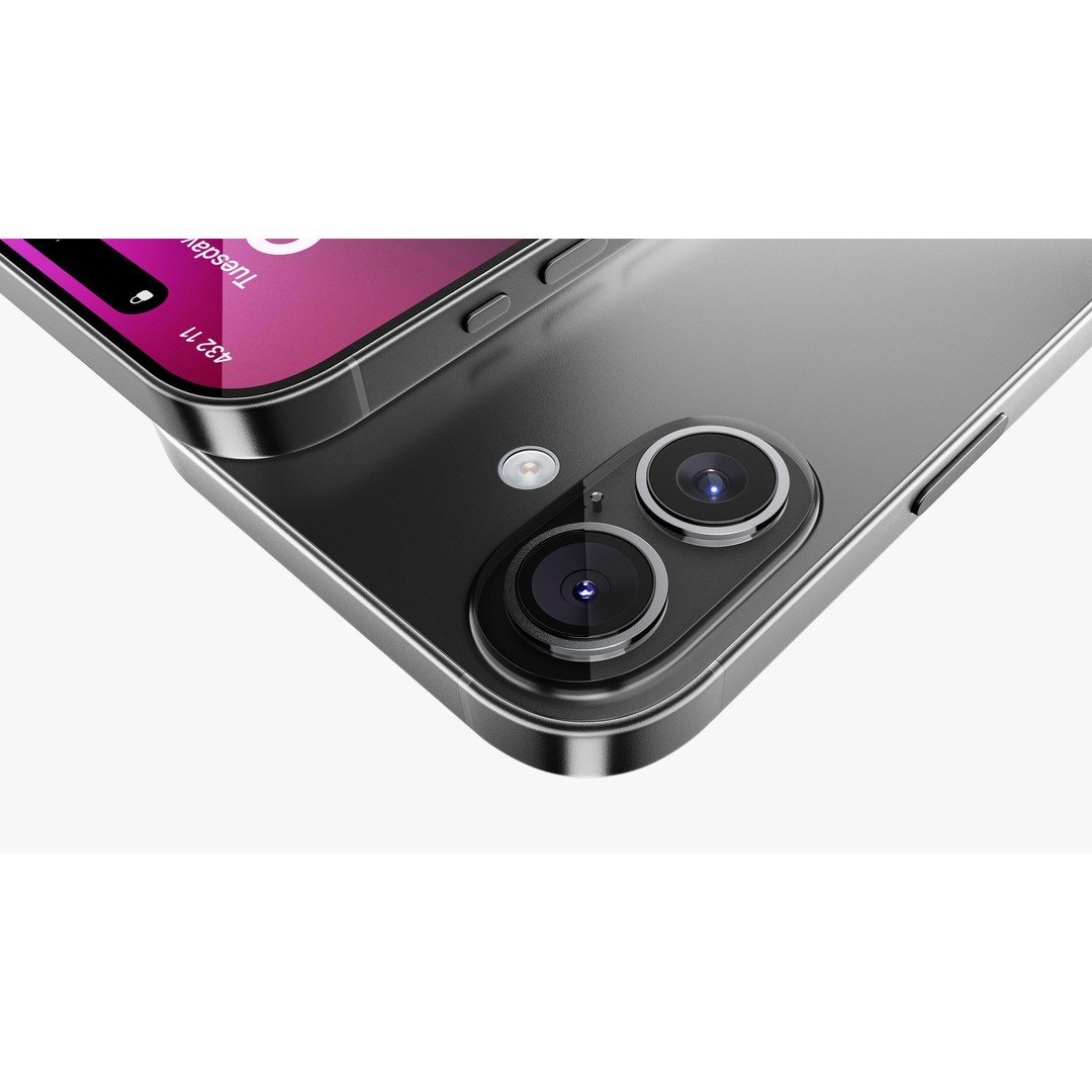 Apple iPhone 16 3D Model – High Poly PBR Asset, FBX, OBJ - View 29