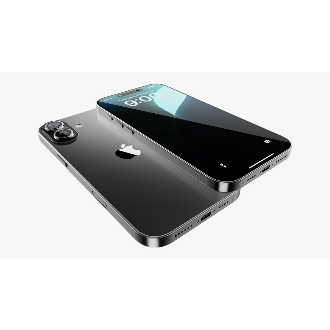 Apple iPhone 16 3D Model – High Poly PBR Asset, FBX, OBJ - View 33