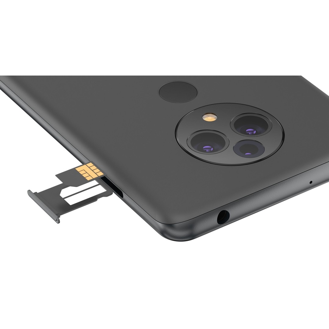 Generic Smartphone 3D Model – Realistic Mobile Concept, FBX, OBJ - View 4