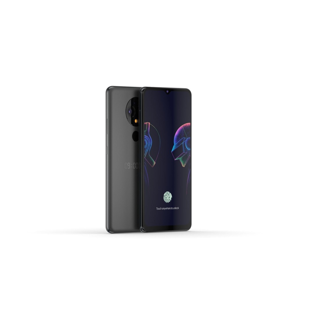 Generic Smartphone 3D Model – Realistic Mobile Concept, FBX, OBJ - View 6
