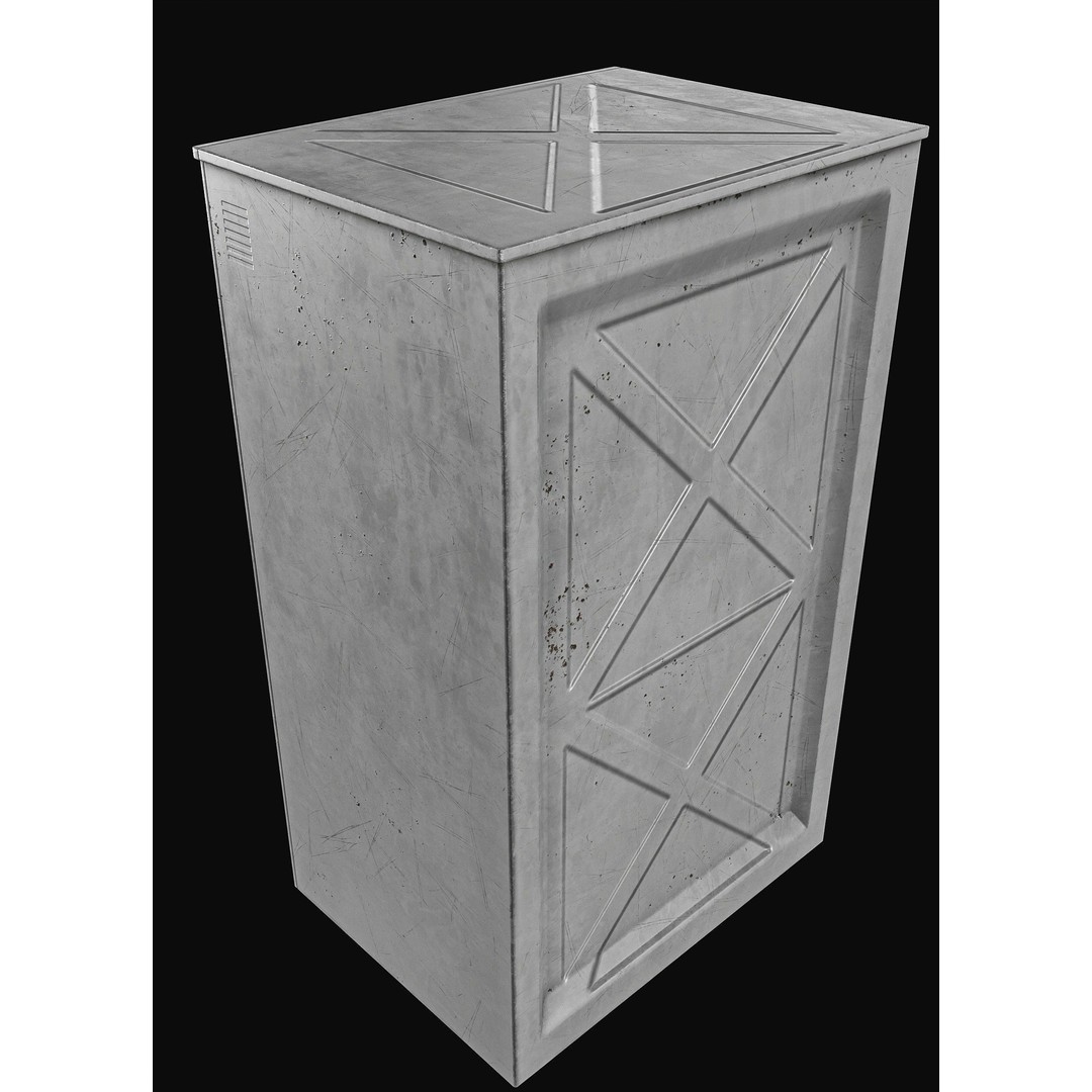 Laundry Washing Machine 3D Model – Low Poly PBR Game Asset, FBX - View 15