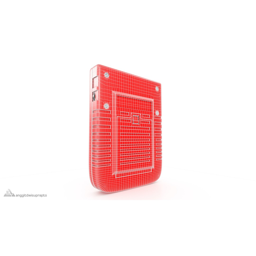 Portable Gaming Device 3D Model – Low Poly PBR Game Asset, FBX - View 10