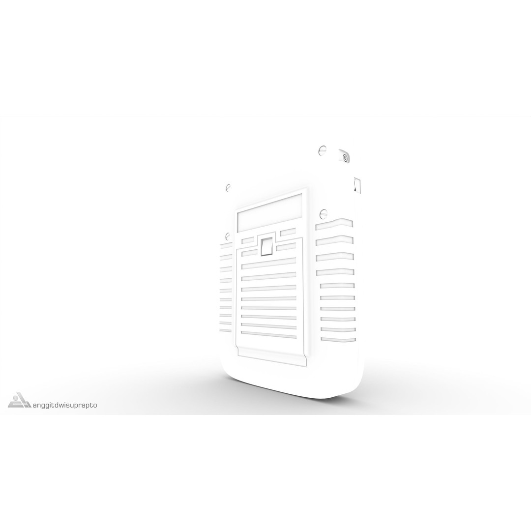 Portable Gaming Device 3D Model – Low Poly PBR Game Asset, FBX - View 14