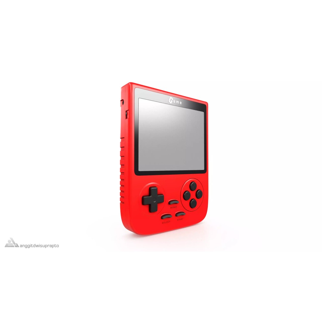 Portable Gaming Device 3D Model – Low Poly PBR Game Asset, FBX - View 2