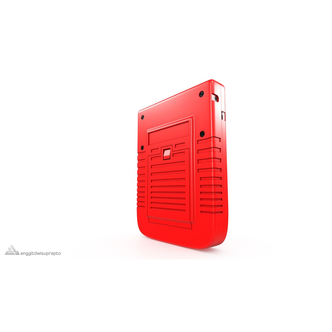 Portable Gaming Device 3D Model – Low Poly PBR Game Asset, FBX - View 4