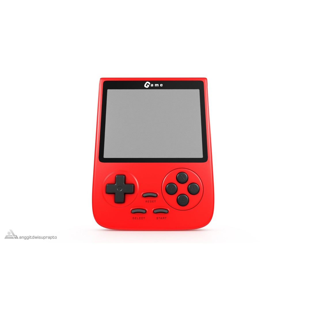 Portable Gaming Device 3D Model – Low Poly PBR Game Asset, FBX - View 6