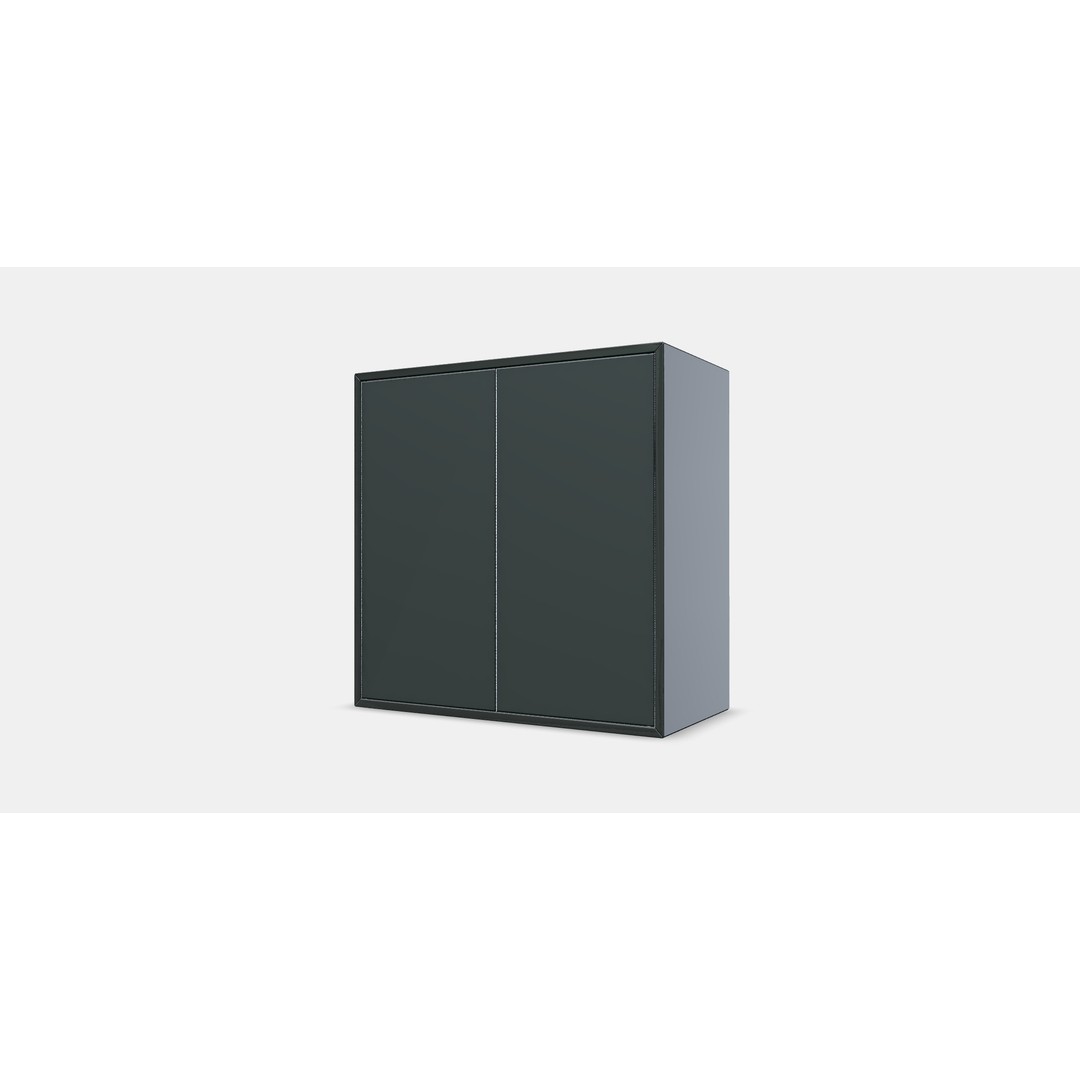 EKET Wall-mounted Shelving Unit 3D Model – Low Poly PBR Asset, FBX/OBJ - View 12