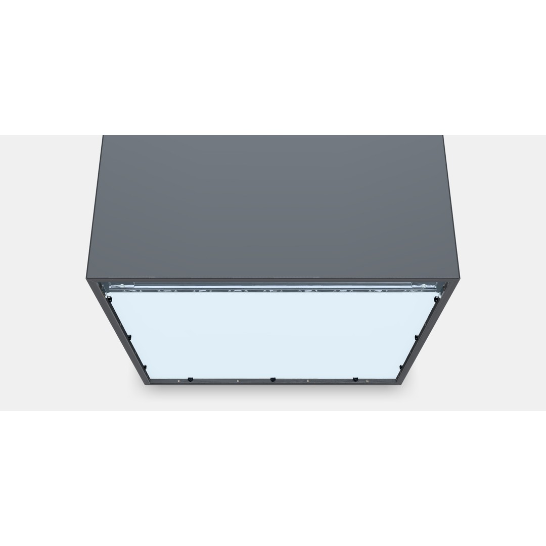 EKET Wall-mounted Shelving Unit 3D Model – Low Poly PBR Asset, FBX/OBJ - View 5