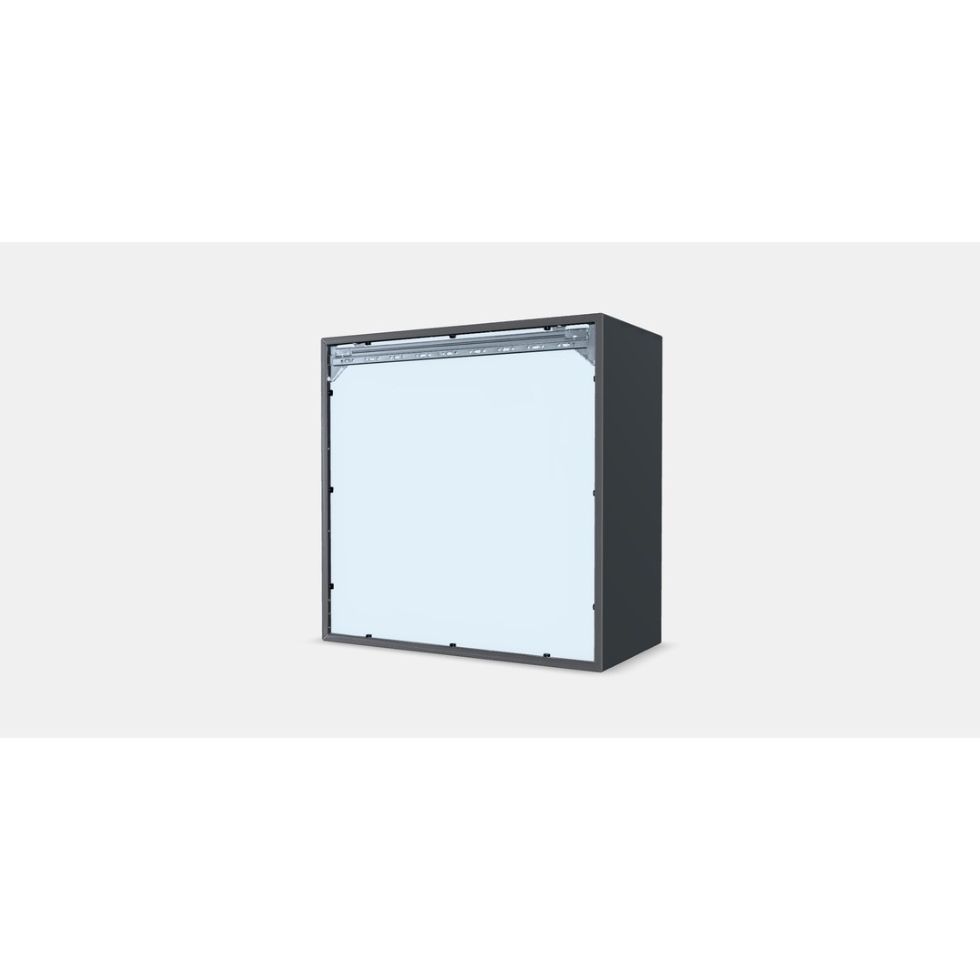 EKET Wall-mounted Shelving Unit 3D Model – Low Poly PBR Asset, FBX/OBJ - View 6