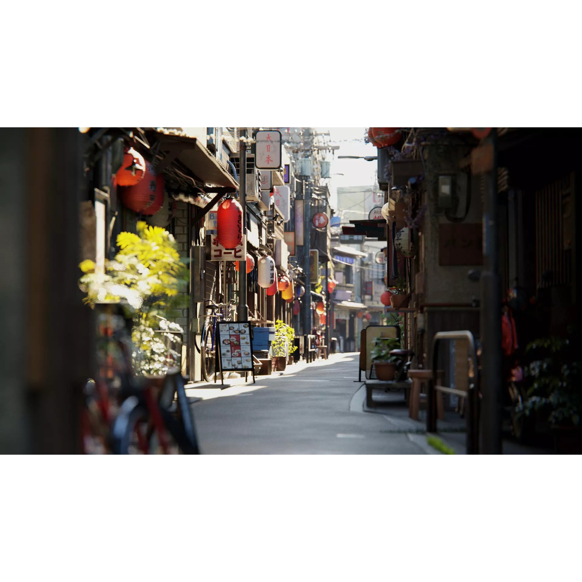 Japanese City Streets Pack - Low-Poly Game-Ready 3D Model - View 19