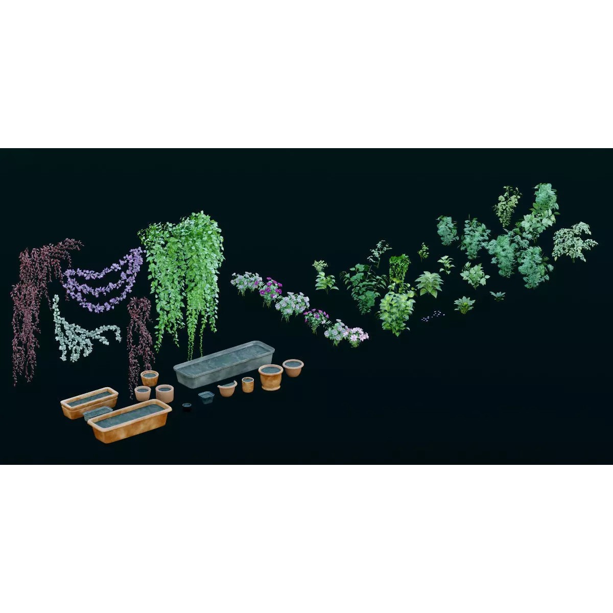 Japanese City Streets Pack - Low-Poly Game-Ready 3D Model - View 36