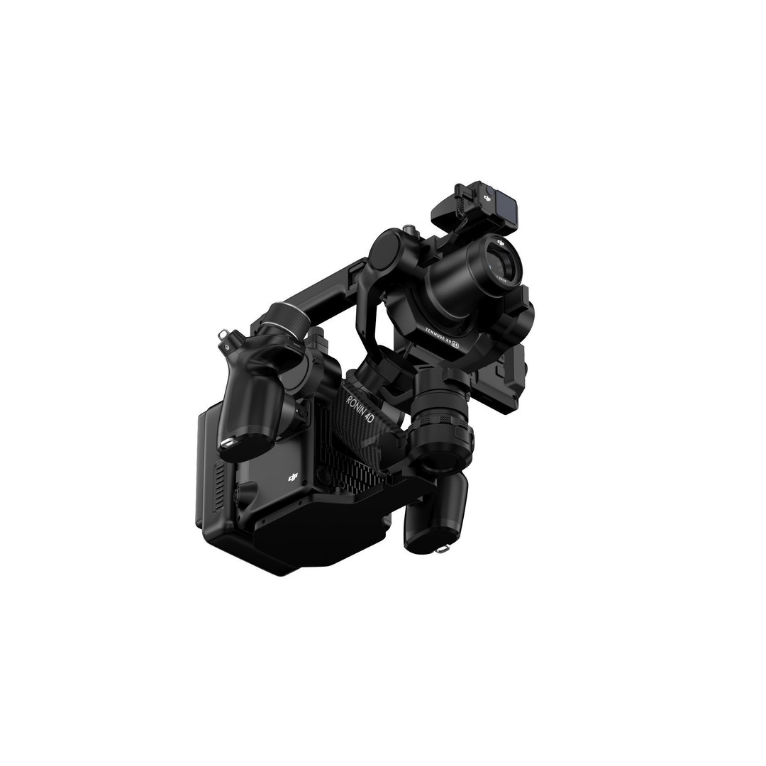 DJI Ronin 4D 8K 3D Model – High Poly Filmmaking Gimbal, FBX/OBJ - View 12