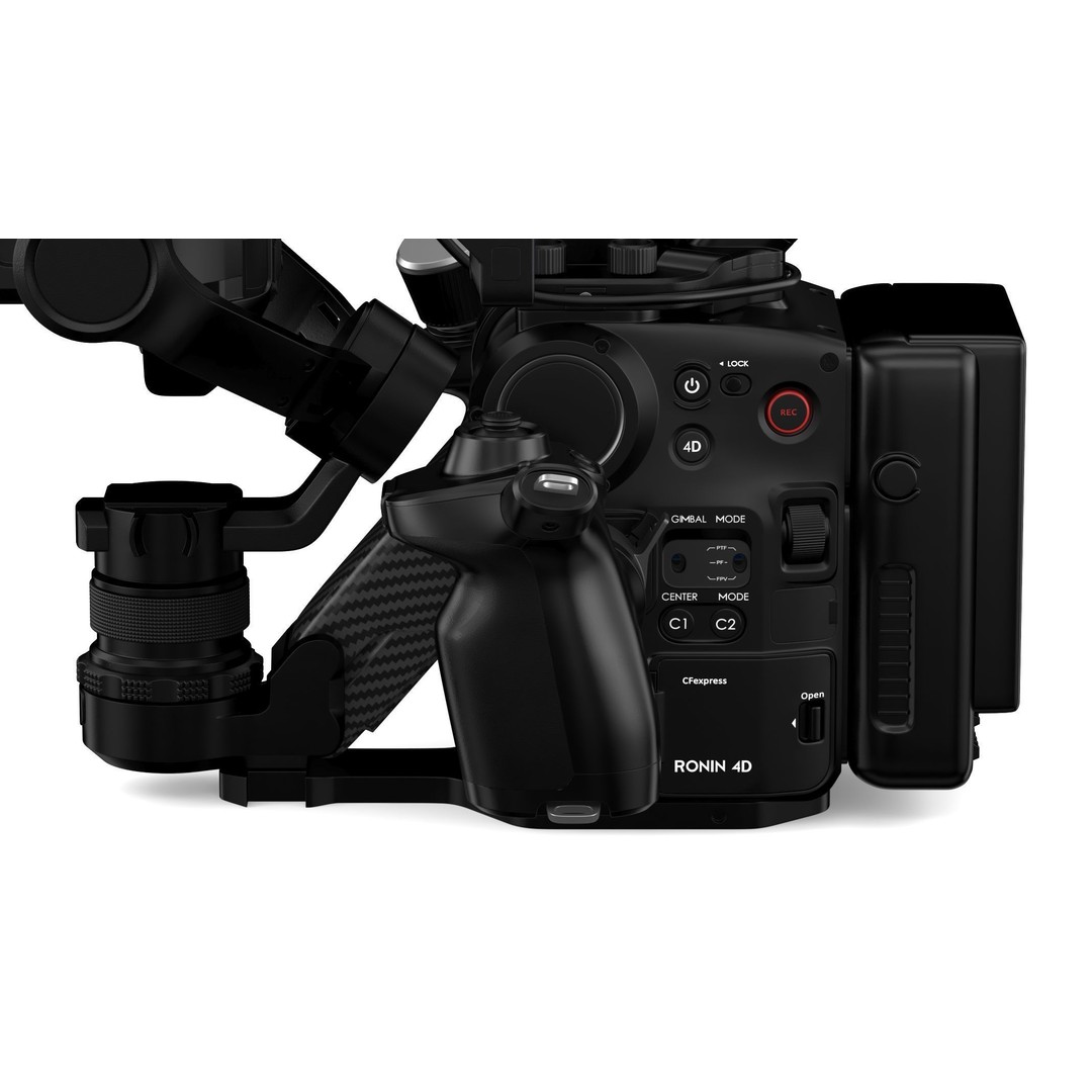 DJI Ronin 4D 8K 3D Model – High Poly Filmmaking Gimbal, FBX/OBJ - View 19