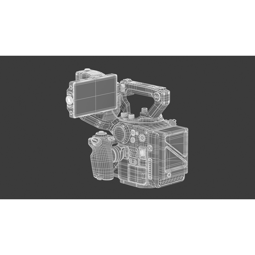 DJI Ronin 4D 8K 3D Model – High Poly Filmmaking Gimbal, FBX/OBJ - View 28