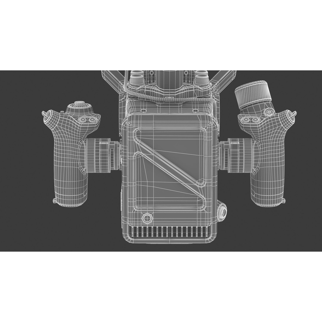 DJI Ronin 4D 8K 3D Model – High Poly Filmmaking Gimbal, FBX/OBJ - View 37