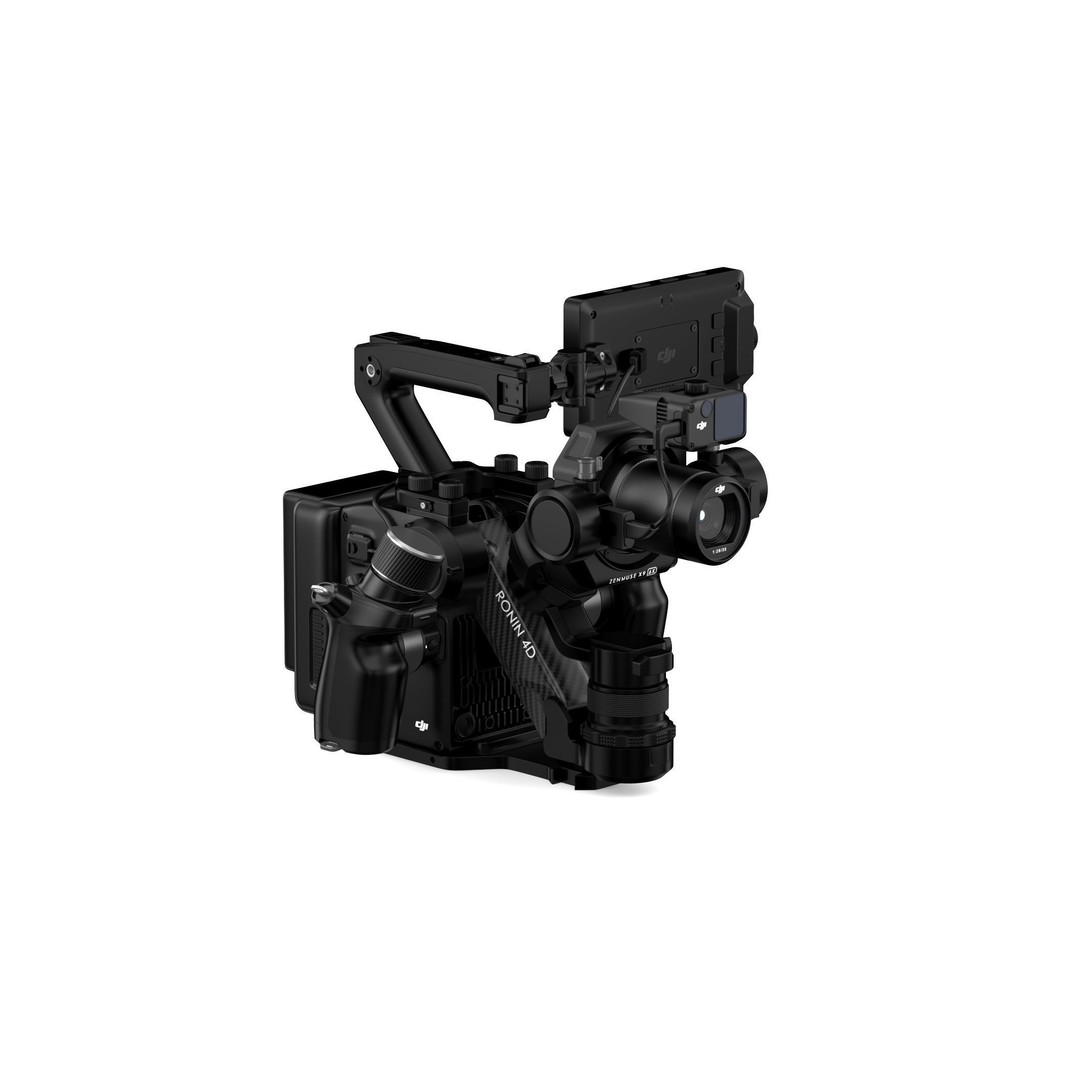 DJI Ronin 4D 8K 3D Model – High Poly Filmmaking Gimbal, FBX/OBJ - View 4