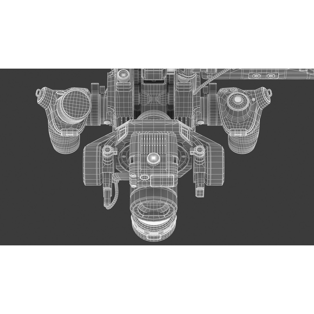 DJI Ronin 4D 8K 3D Model – High Poly Filmmaking Gimbal, FBX/OBJ - View 41