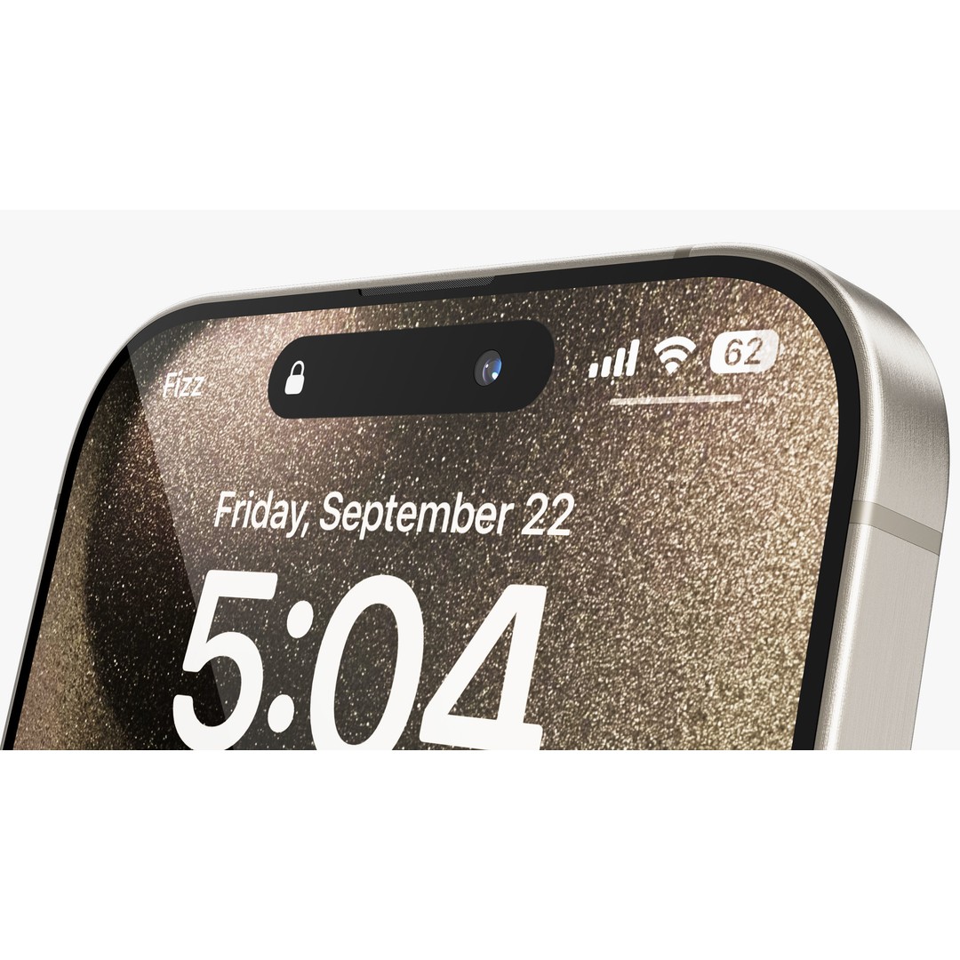 Apple iPhone 15 Pro Max 3D Model – High Poly PBR Asset, FBX & OBJ - View 30