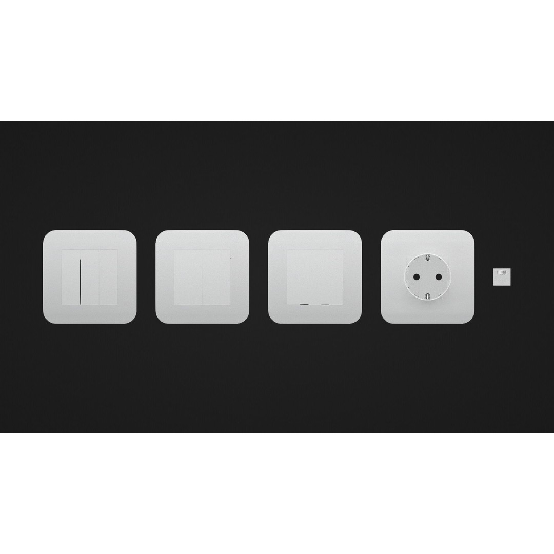 Switches and Outlets 3D Model – Low Poly Game Asset, FBX, OBJ - View 15