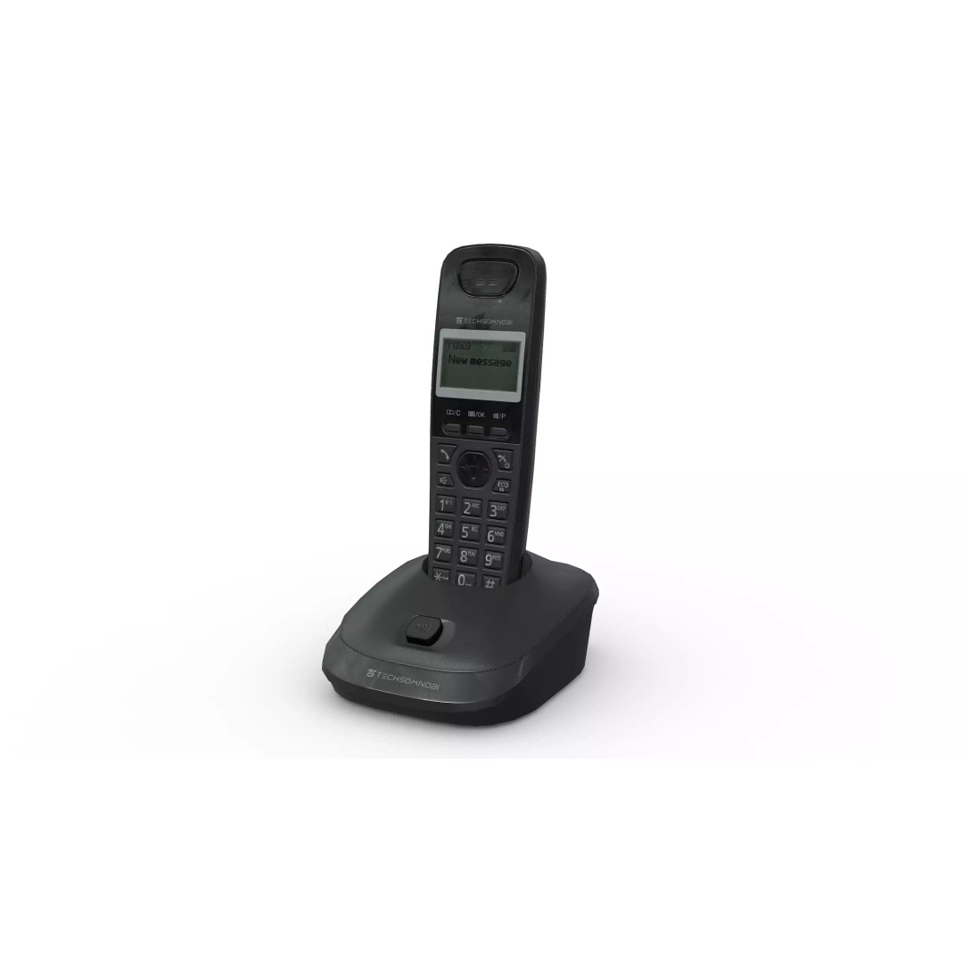 Office Phone 3D Model – Low Poly PBR Game Asset, FBX - View 5