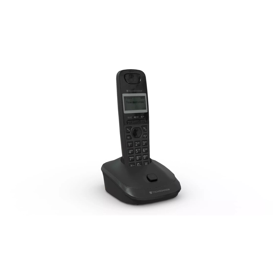 Office Phone 3D Model – Low Poly PBR Game Asset, FBX - View 7
