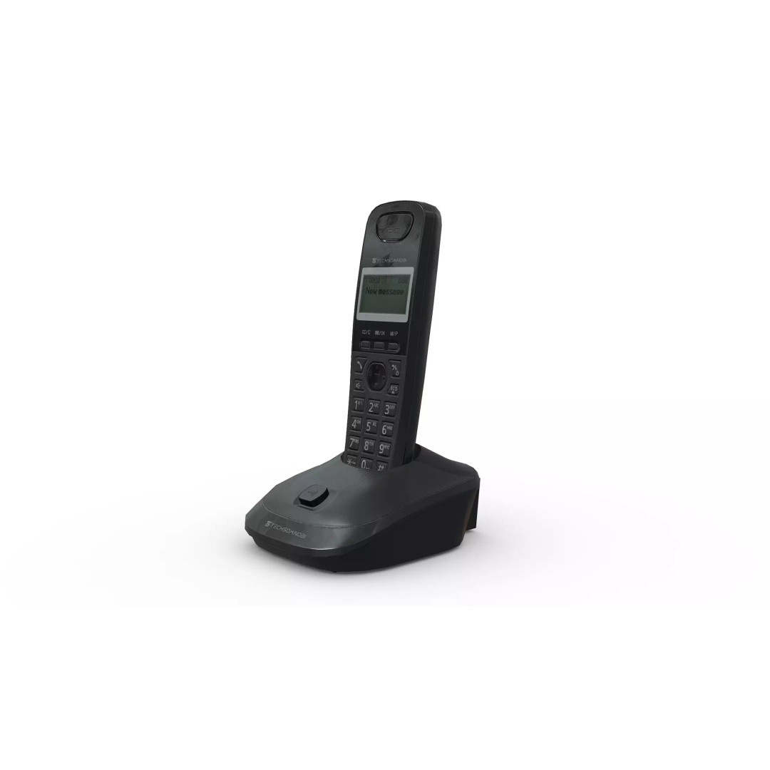 Office Phone 3D Model – Low Poly PBR Game Asset, FBX - View 8