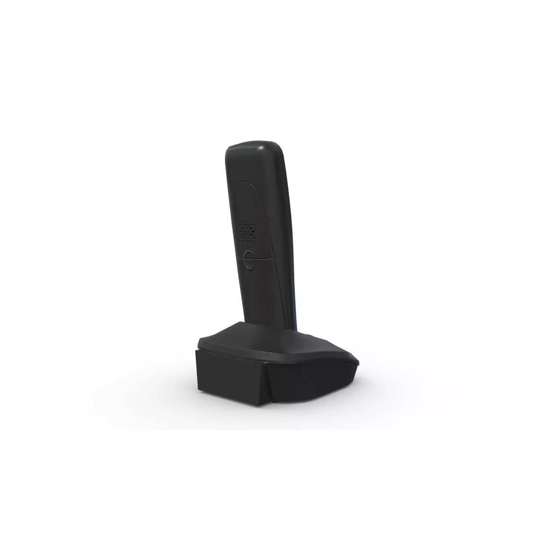 Office Phone 3D Model – Low Poly PBR Game Asset, FBX - View 9