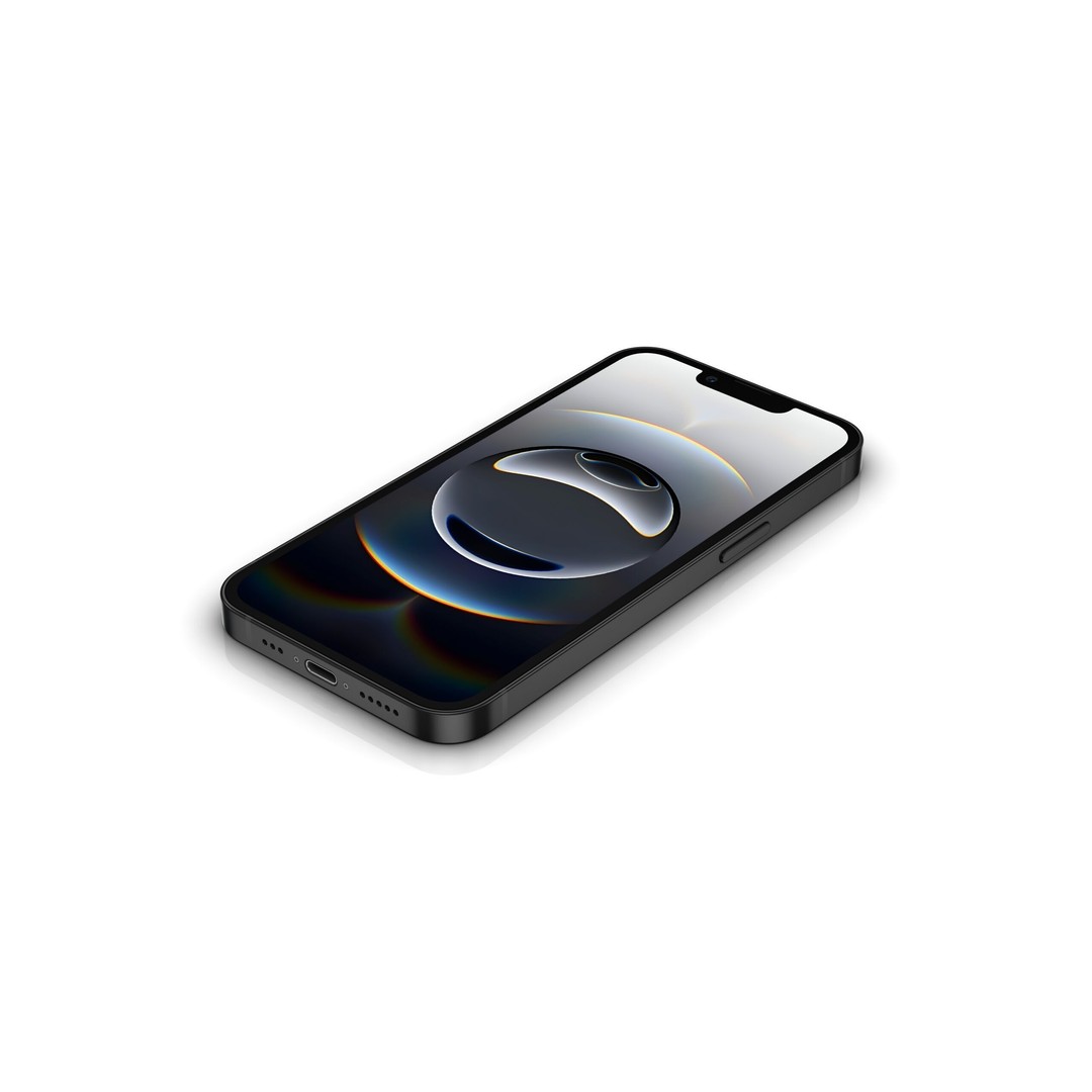 Apple iPhone 16e 3D Model – Low Poly Game Asset, PBR Textures, FBX - View 10