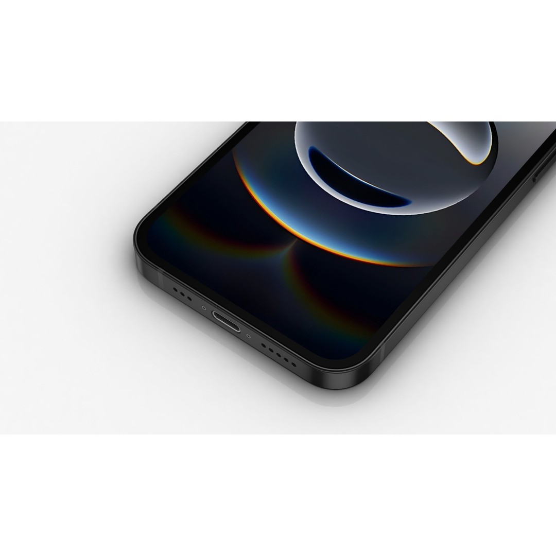 Apple iPhone 16e 3D Model – Low Poly Game Asset, PBR Textures, FBX - View 11