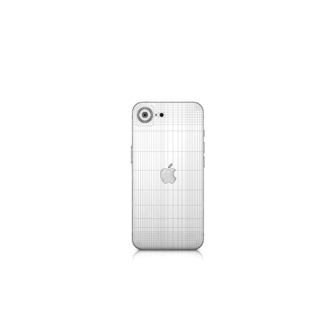 Apple iPhone 16e 3D Model – Low Poly Game Asset, PBR Textures, FBX - View 17