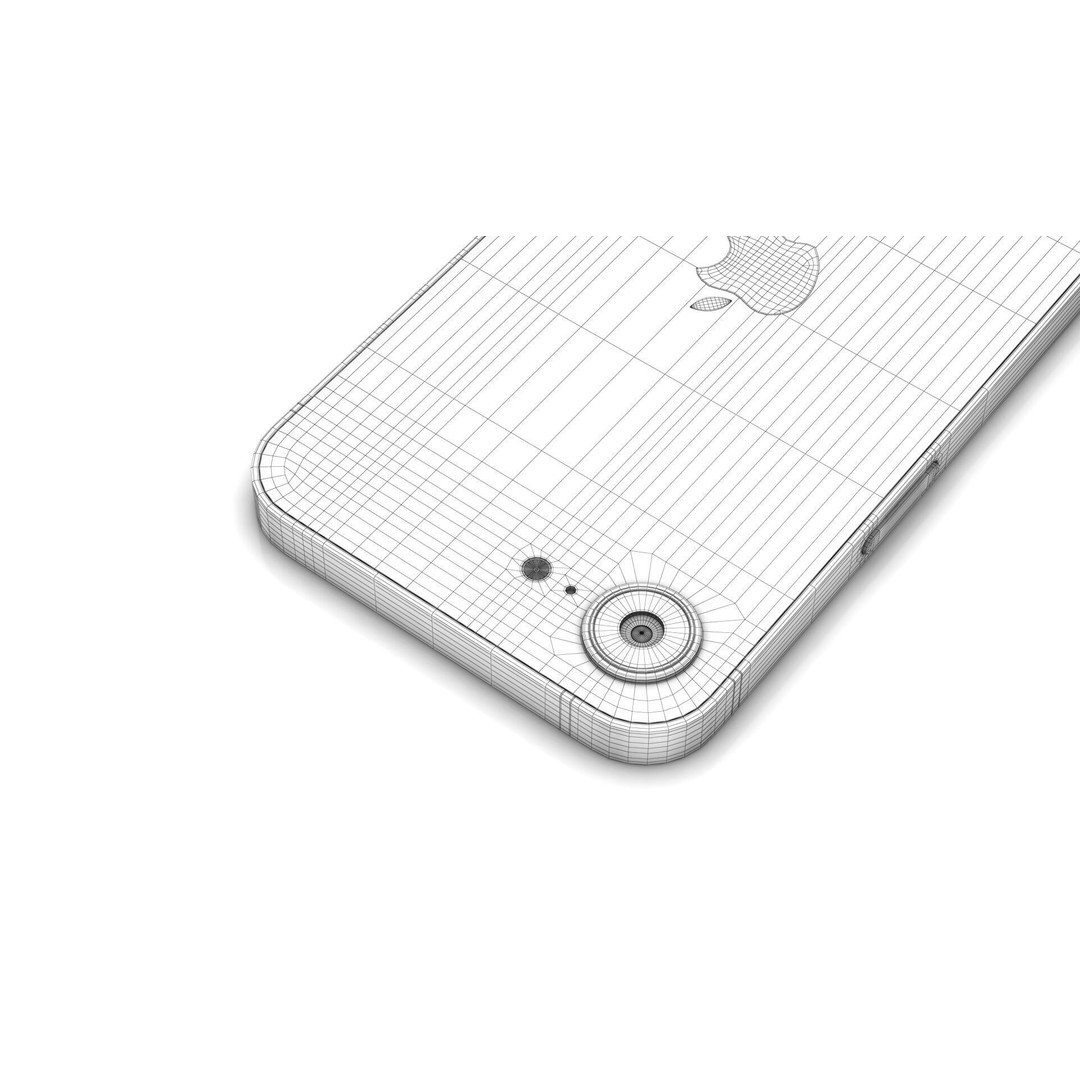 Apple iPhone 16e 3D Model – Low Poly Game Asset, PBR Textures, FBX - View 26
