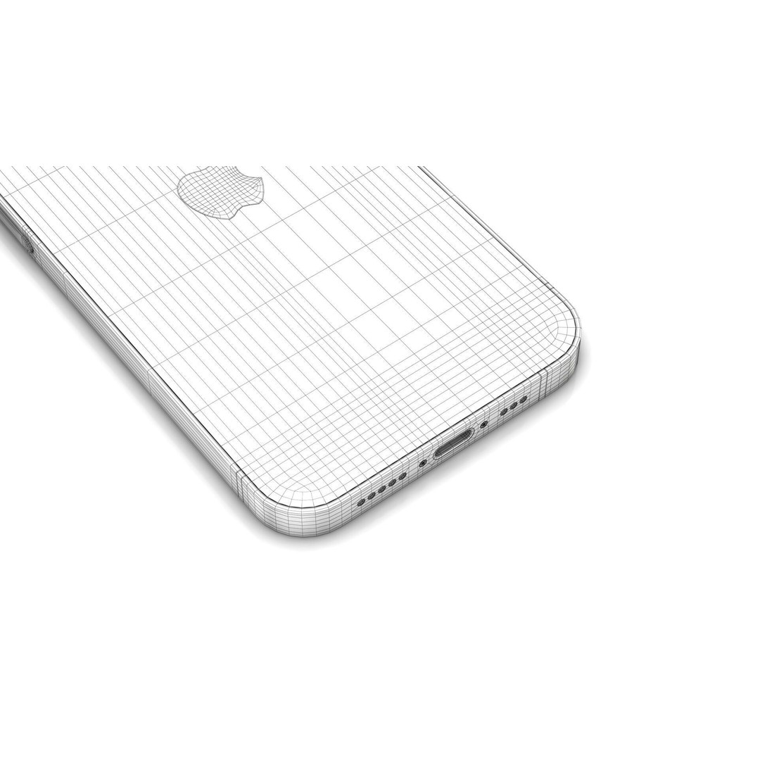 Apple iPhone 16e 3D Model – Low Poly Game Asset, PBR Textures, FBX - View 27