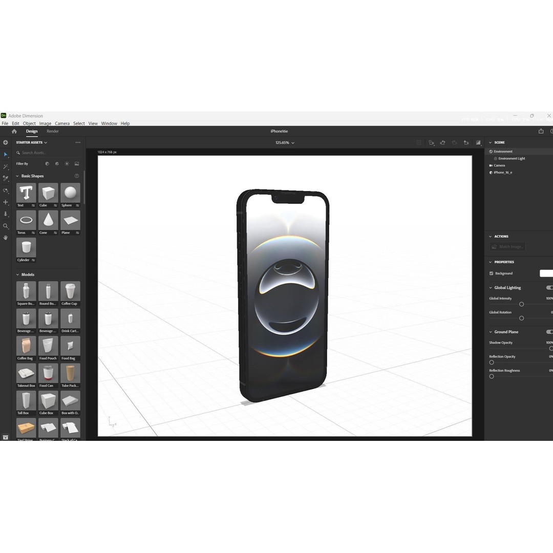 Apple iPhone 16e 3D Model – Low Poly Game Asset, PBR Textures, FBX - View 28