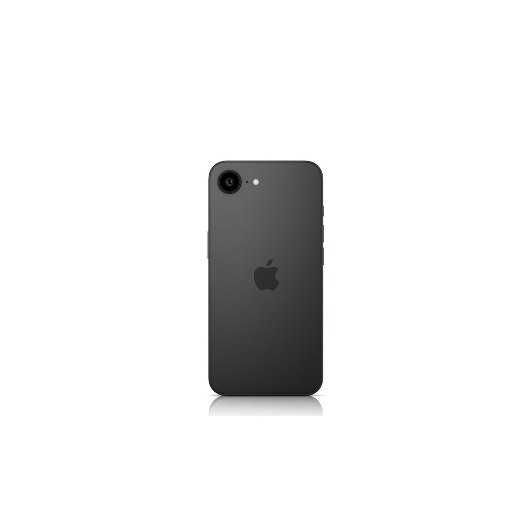 Apple iPhone 16e 3D Model – Low Poly Game Asset, PBR Textures, FBX - View 4