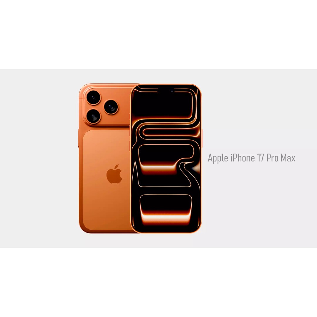 iPhone 17 Pro Max 3D Model – Low Poly Game-Ready Asset, FBX, OBJ - View 2