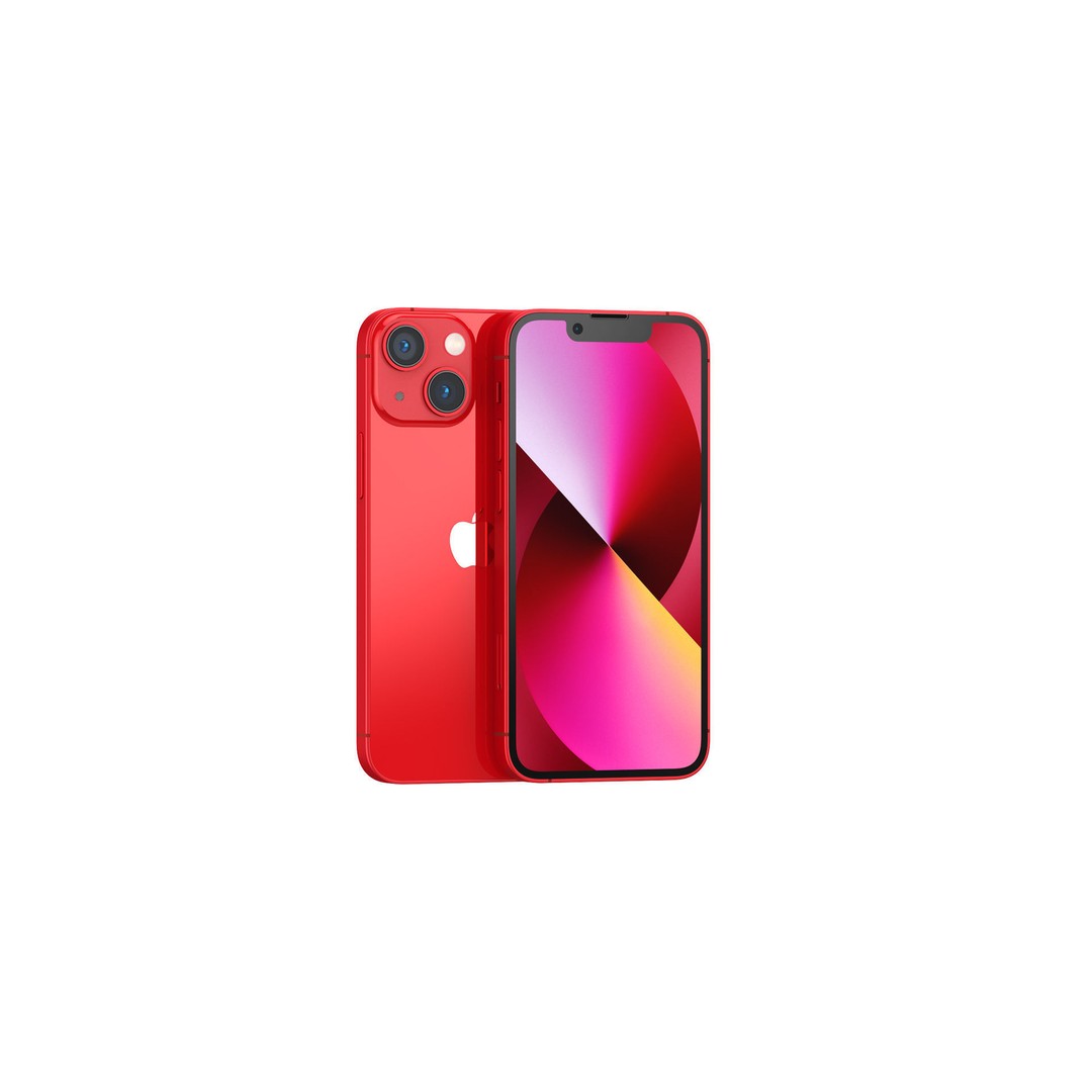 iPhone 13 Mini 3D Model – High-Quality Mobile Phone, FBX, OBJ - View 11