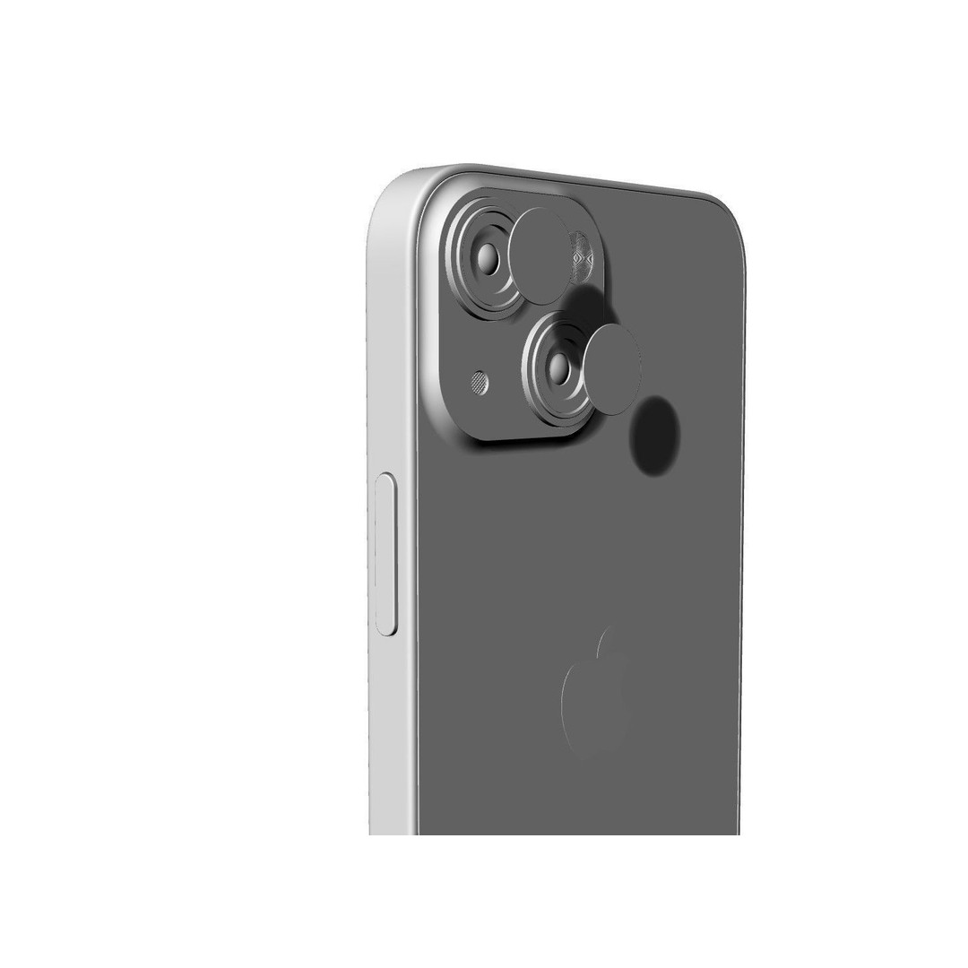 iPhone 13 Mini 3D Model – High-Quality Mobile Phone, FBX, OBJ - View 28