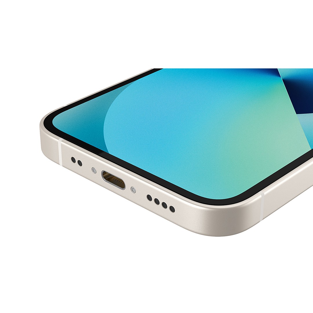 iPhone 13 Mini 3D Model – High-Quality Mobile Phone, FBX, OBJ - View 5