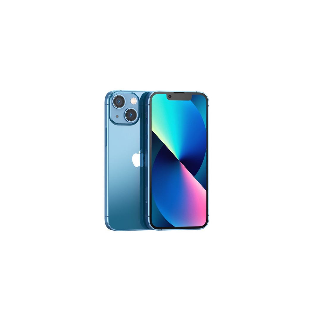 iPhone 13 Mini 3D Model – High-Quality Mobile Phone, FBX, OBJ - View 9