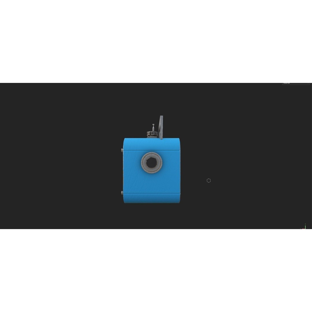 Retro Radio and Computer 3D Model – Vintage Electronics Pack, FBX - View 31